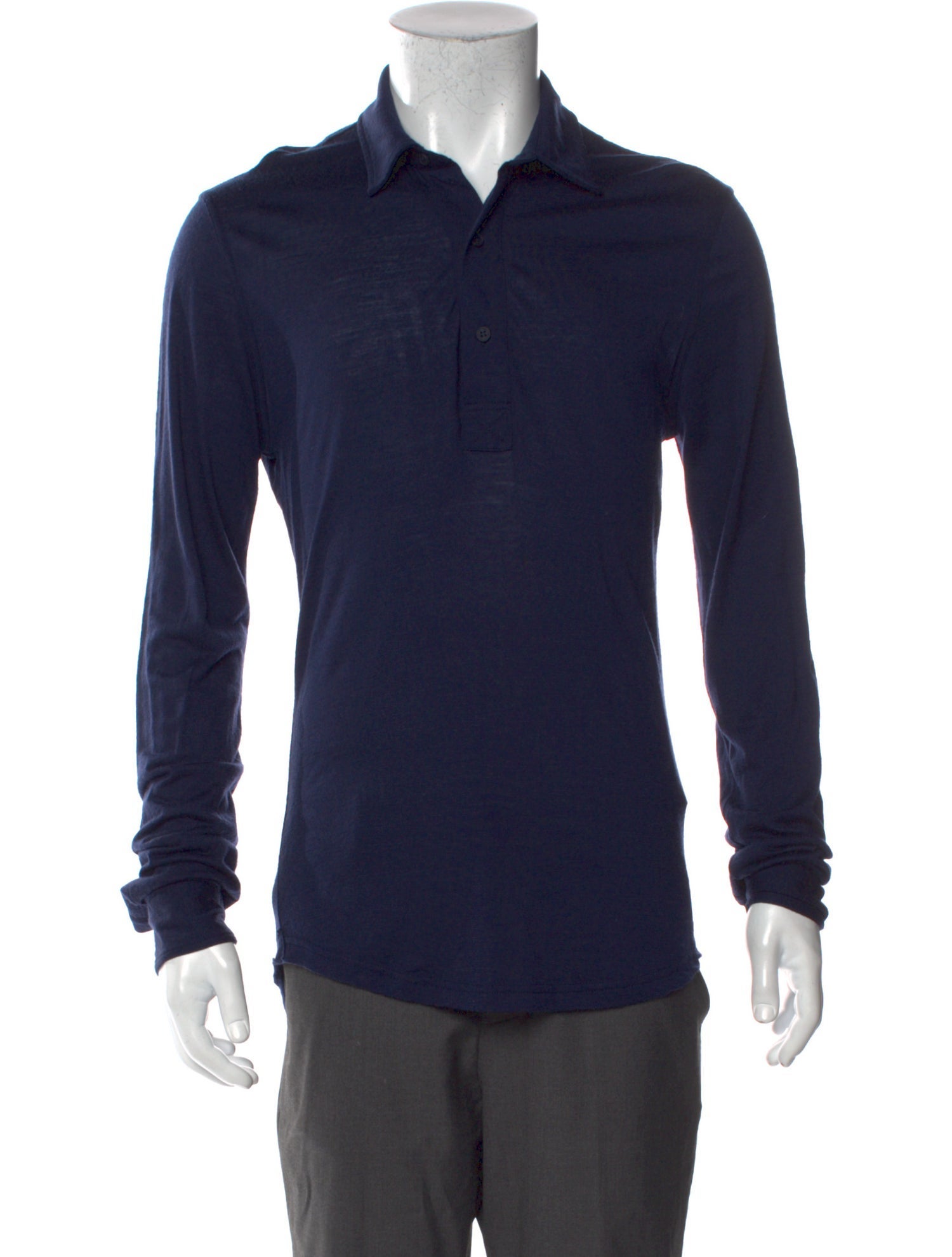 Orlebar Brown Merino Wool Collar Polo Shirt