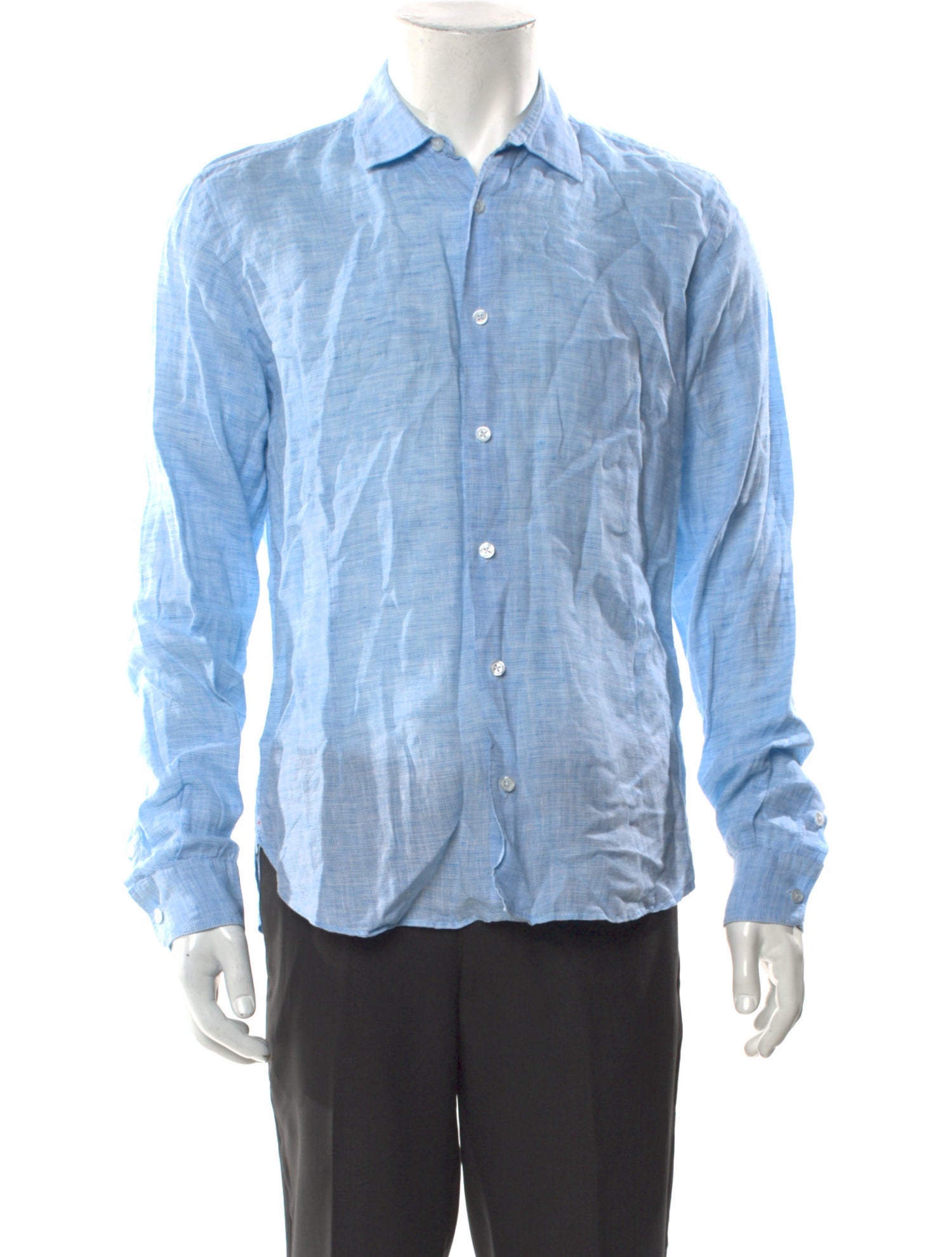 Orlebar Brown Linen Long Sleeve Shirt