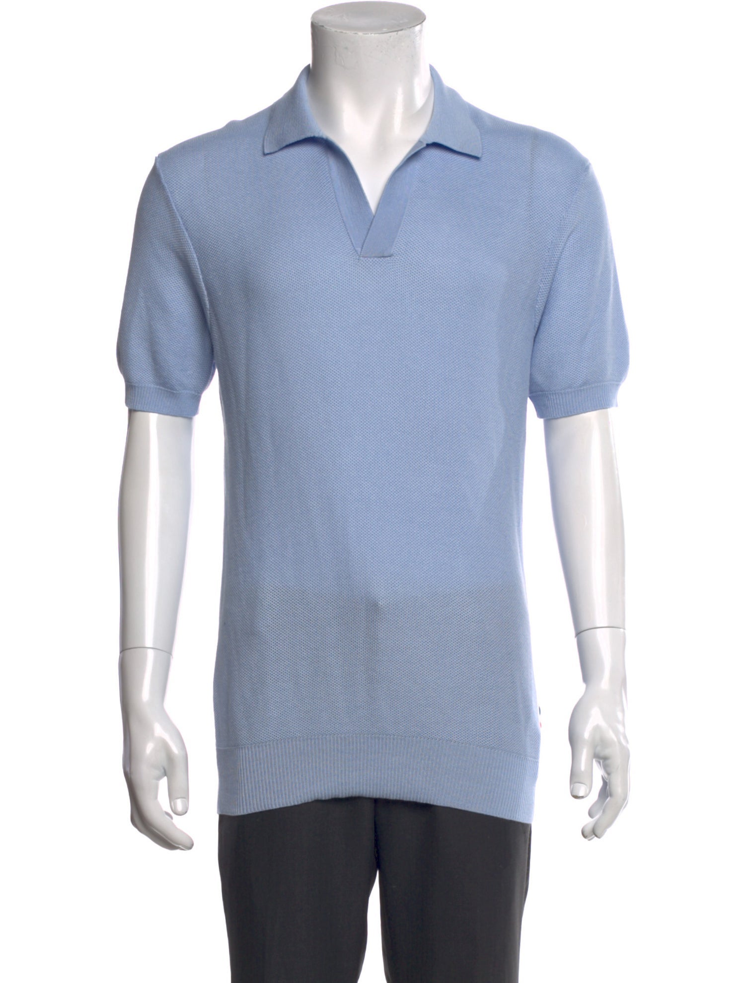 Orlebar Brown Collar Short Sleeve Polo Shirt