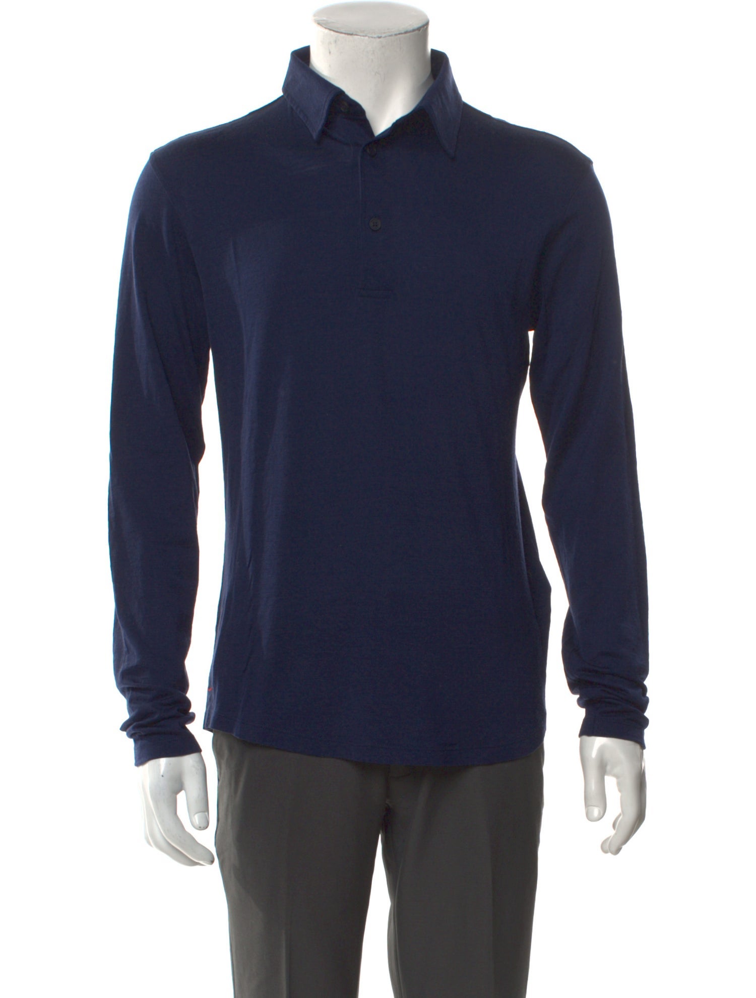 Orlebar Brown Wool Collar Polo Shirt