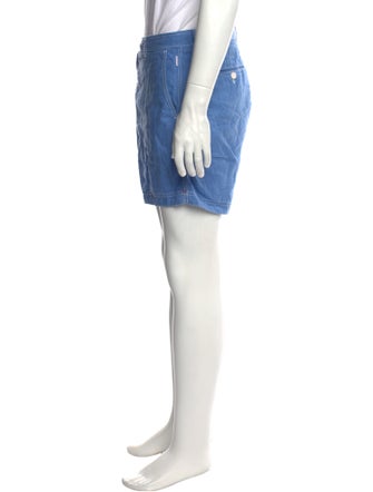 Orlebar Brown Linen Flat Front Shorts