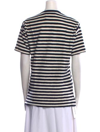 Orlebar Brown Striped V-Neck T-Shirt