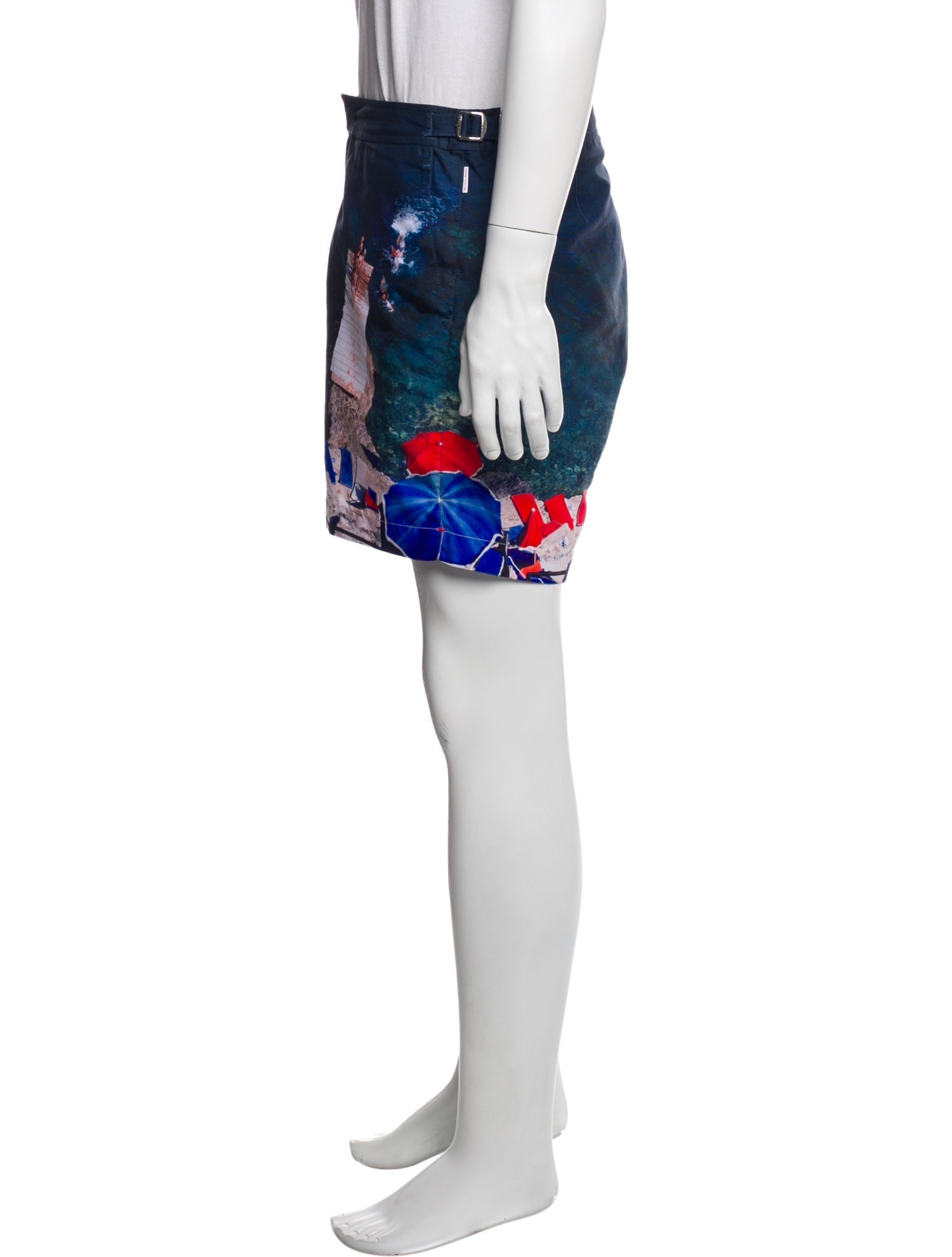 Orlebar Brown Graphic Print Swim Trunks