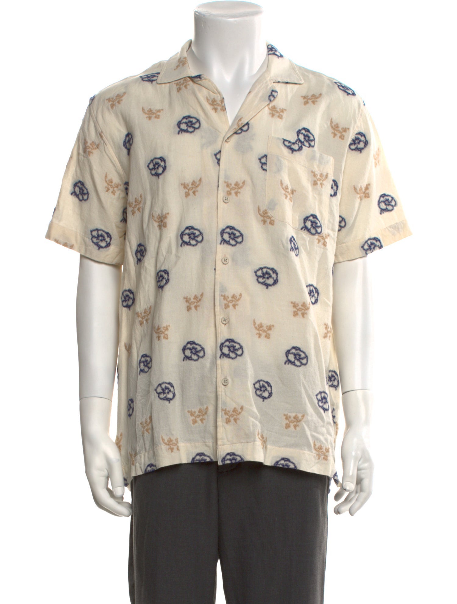 Orlebar Brown Printed Short Sleeve Shirt