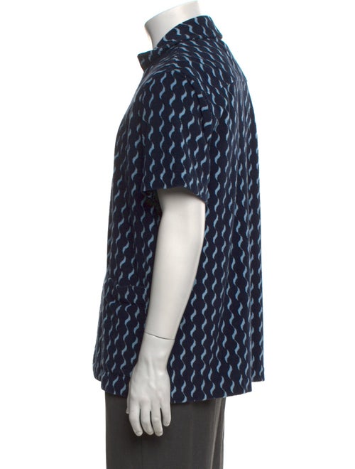 Orlebar Brown Printed Collar Cardigan