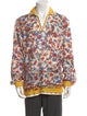 Orlebar Brown Floral Print Long Sleeve Shirt