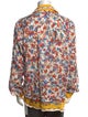 Orlebar Brown Floral Print Long Sleeve Shirt
