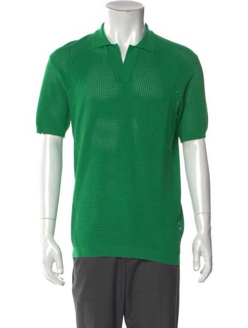 Orlebar Brown V-Neck Short Sleeve Polo Shirt