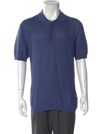 Orlebar Brown Collar Short Sleeve Polo Shirt