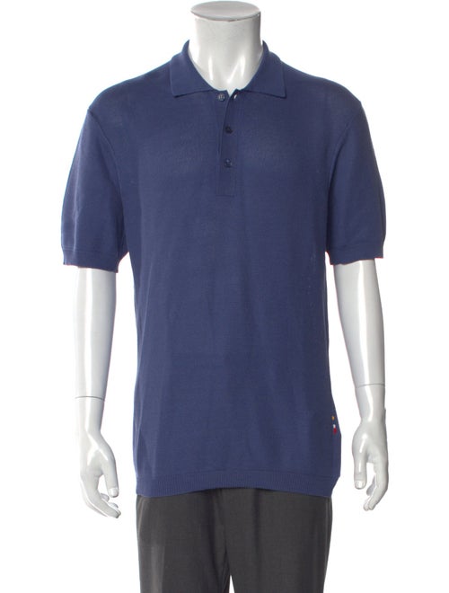 Orlebar Brown Collar Short Sleeve Polo Shirt