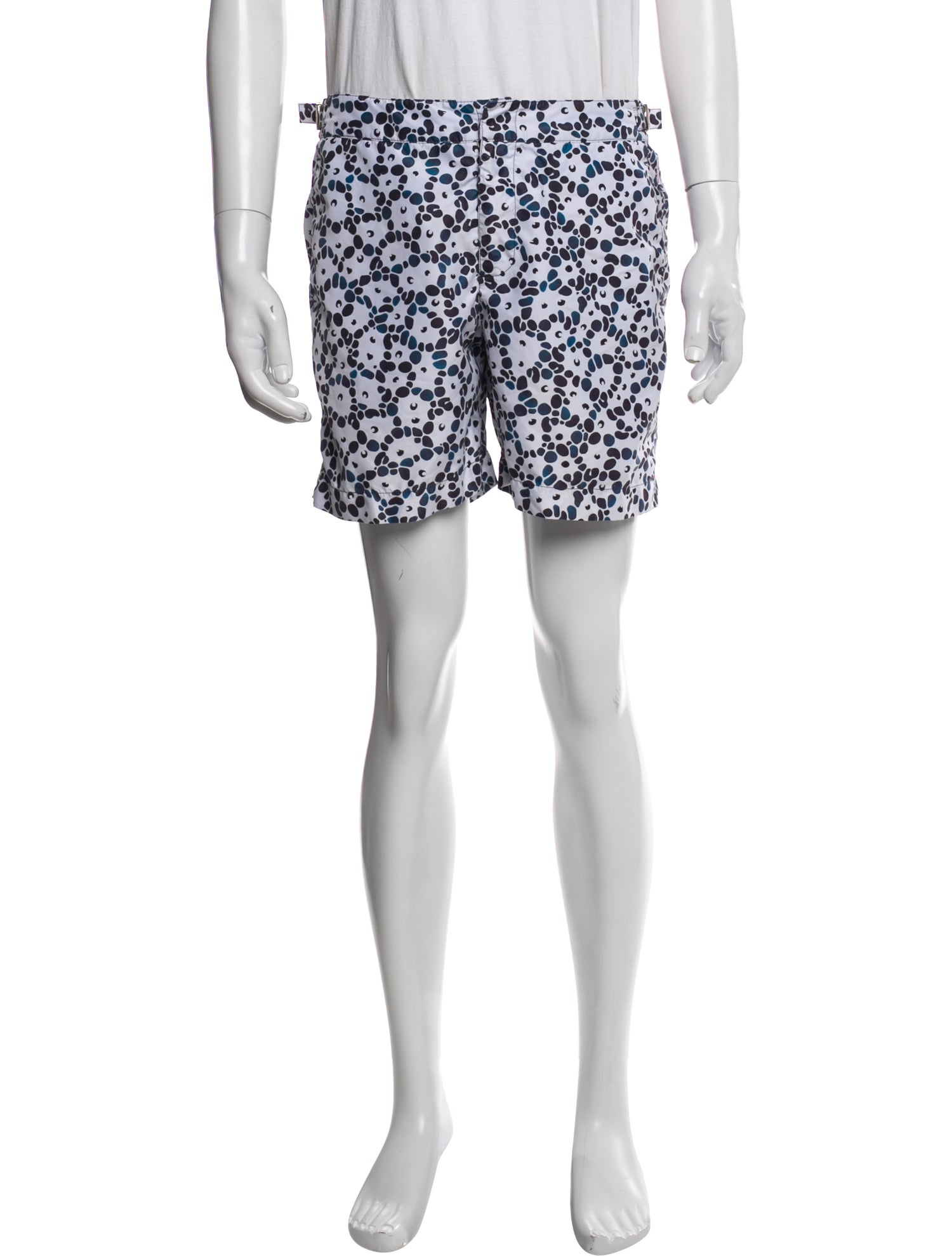 Orlebar Brown Polka Dot Print Swim Trunks