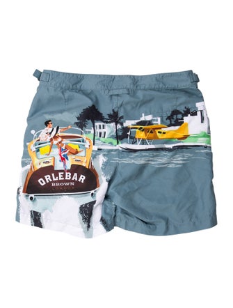 Orlebar Brown Printed Swim Trunks