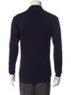 Orlebar Brown Merino Wool Mock Neck Polo Sweater