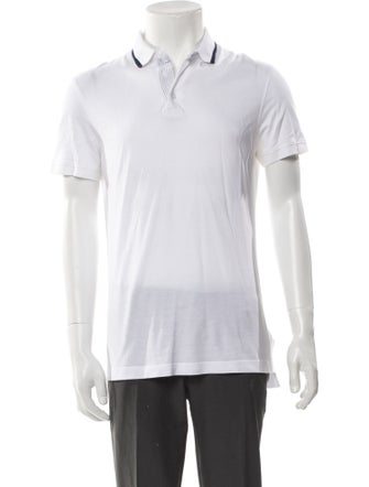 Orlebar Brown V-Neck Short Sleeve Polo Shirt