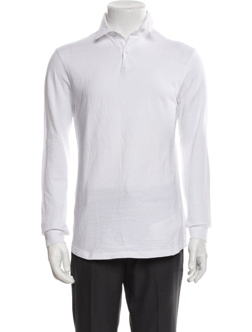 Orlebar Brown Crew Neck Long Sleeve Polo Shirt