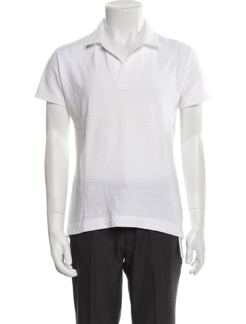 Orlebar Brown V-Neck Short Sleeve Polo Shirt