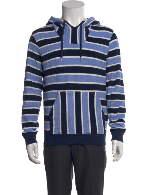 Orlebar Brown Striped Crew Neck Hoodie