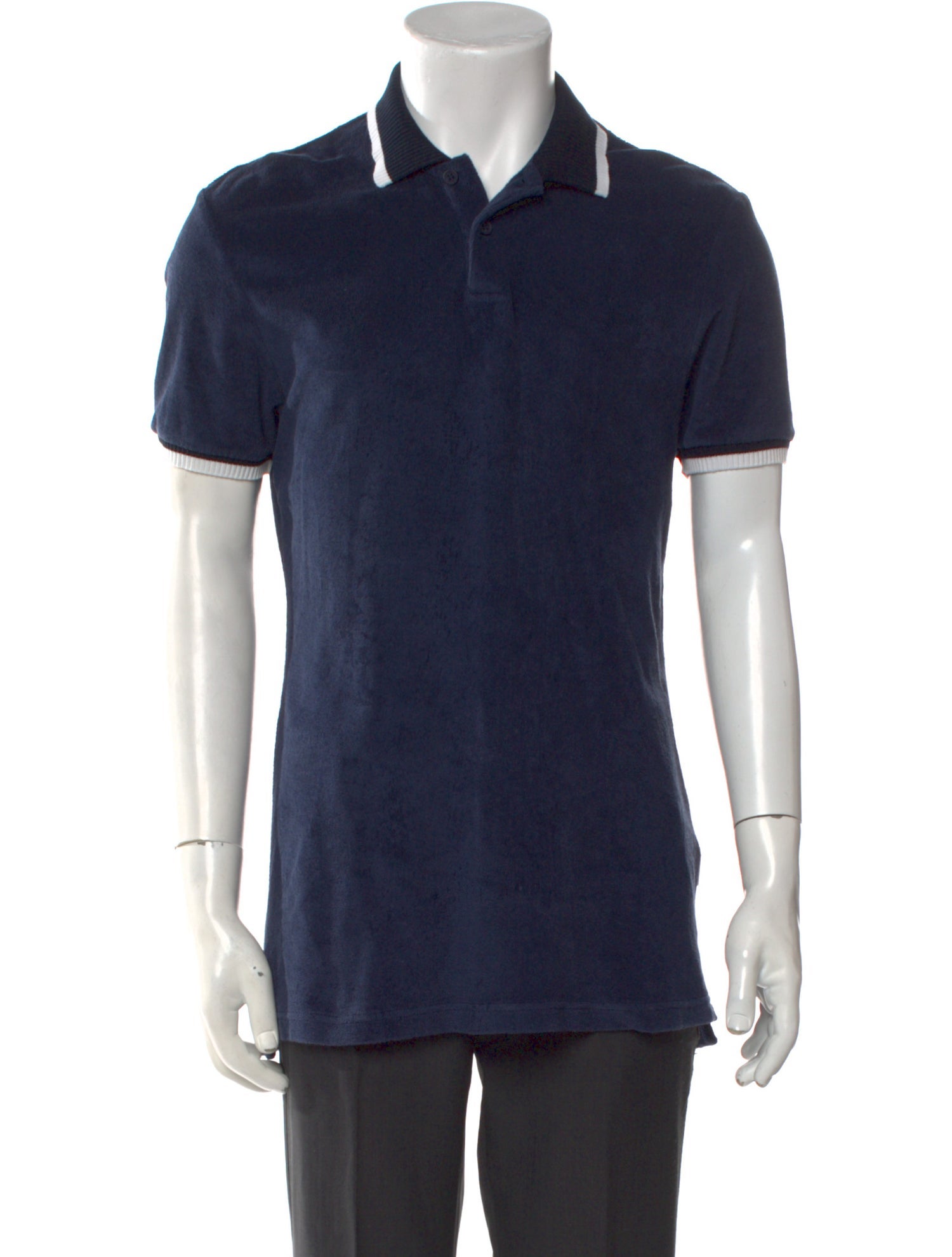 Orlebar Brown V-Neck Short Sleeve Polo Shirt