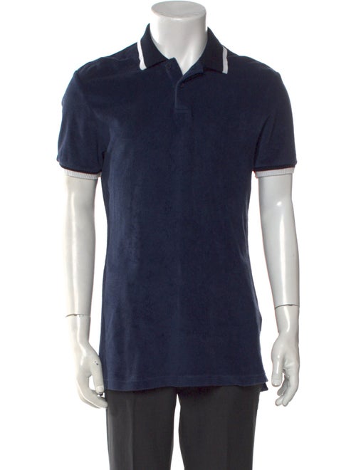 Orlebar Brown V-Neck Short Sleeve Polo Shirt