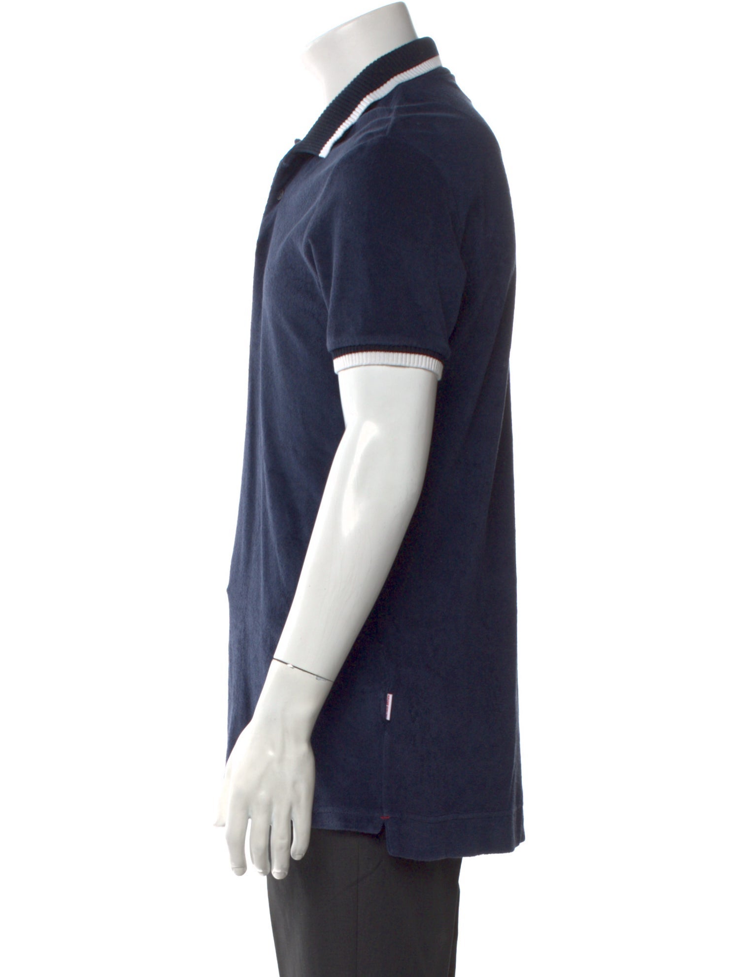 Orlebar Brown V-Neck Short Sleeve Polo Shirt