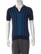Orlebar Brown Merino Wool Striped Polo Shirt