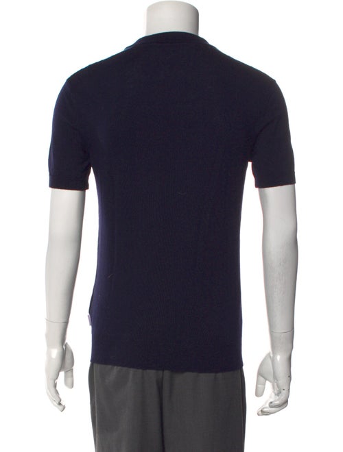 Orlebar Brown Merino Wool Striped Polo Shirt