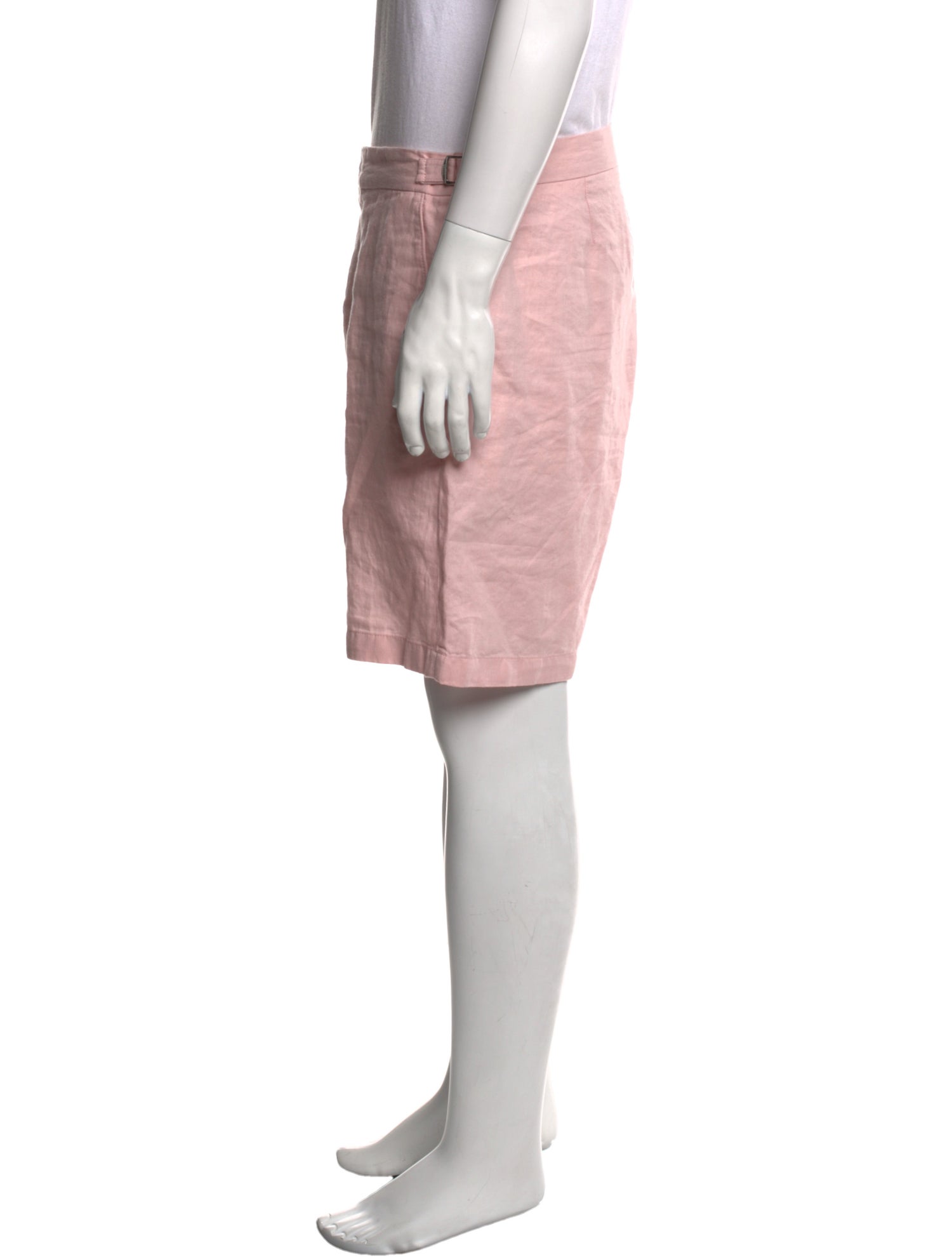 Orlebar Brown Linen Flat Front Shorts