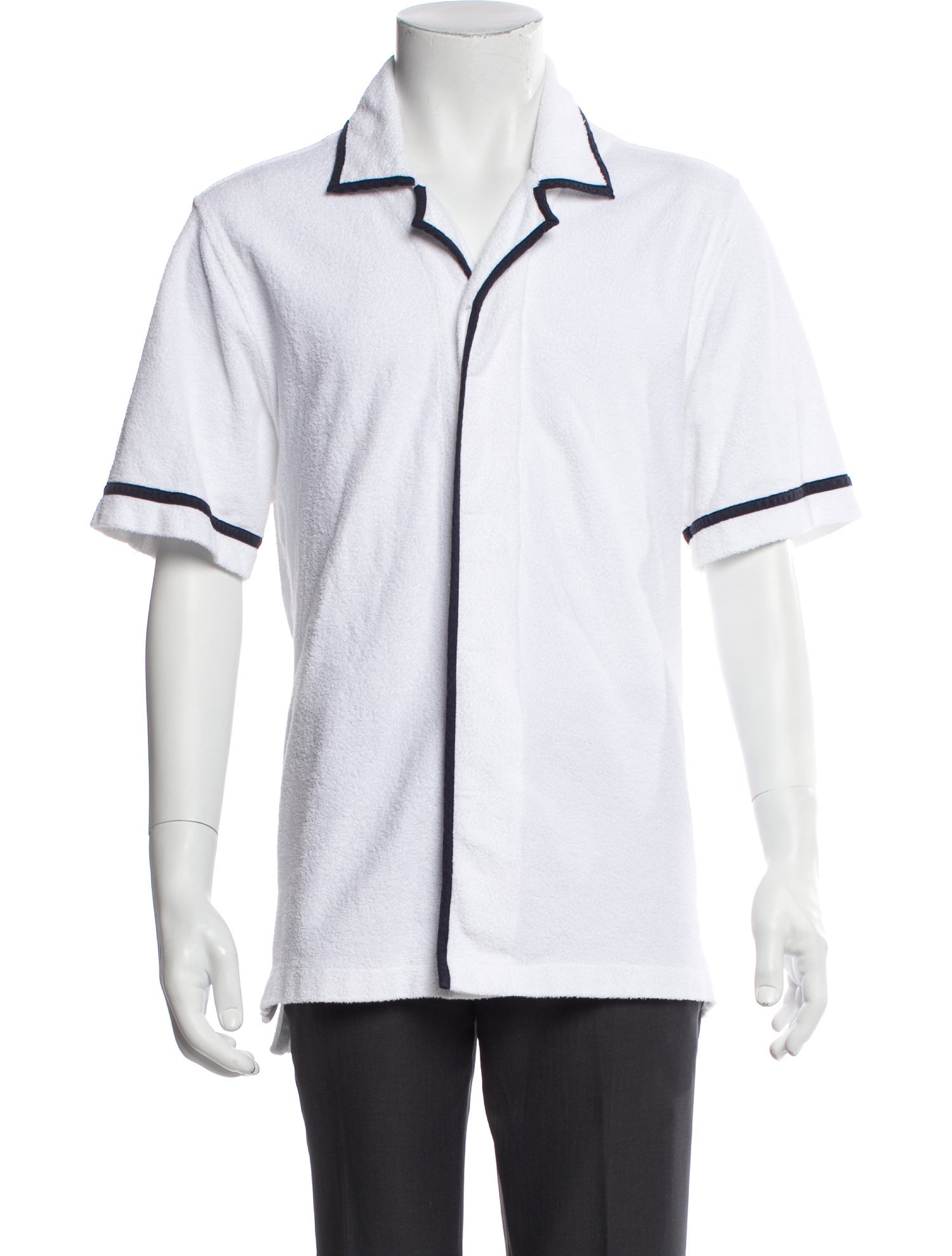 Orlebar Brown Colorblock Pattern Swim Trunks w/ Tags