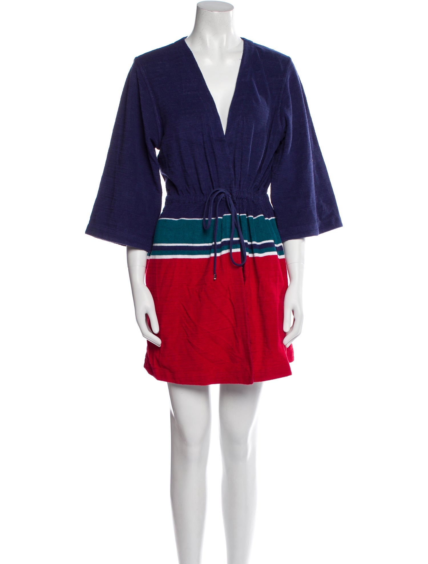 Orlebar Brown Colorblock Pattern Robe