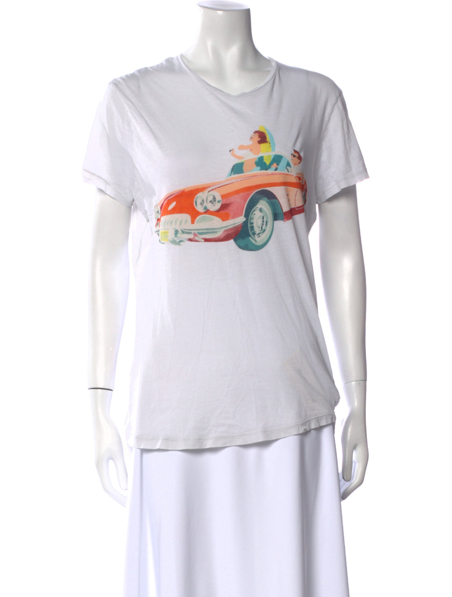 Orlebar Brown Graphic Print Crew Neck T-Shirt