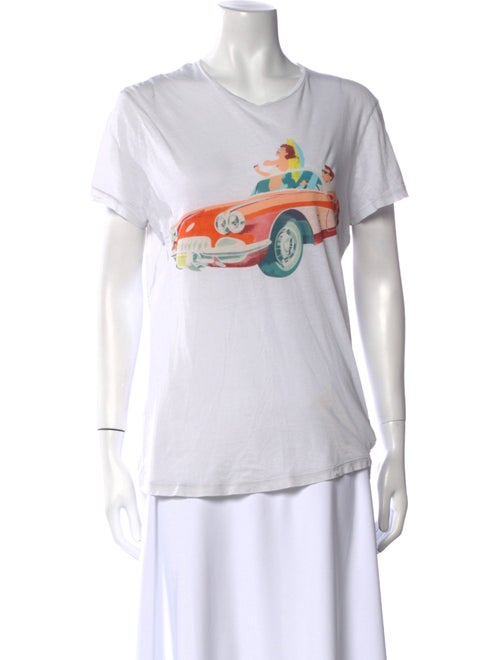 Orlebar Brown Graphic Print Crew Neck T-Shirt