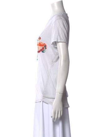 Orlebar Brown Graphic Print Crew Neck T-Shirt