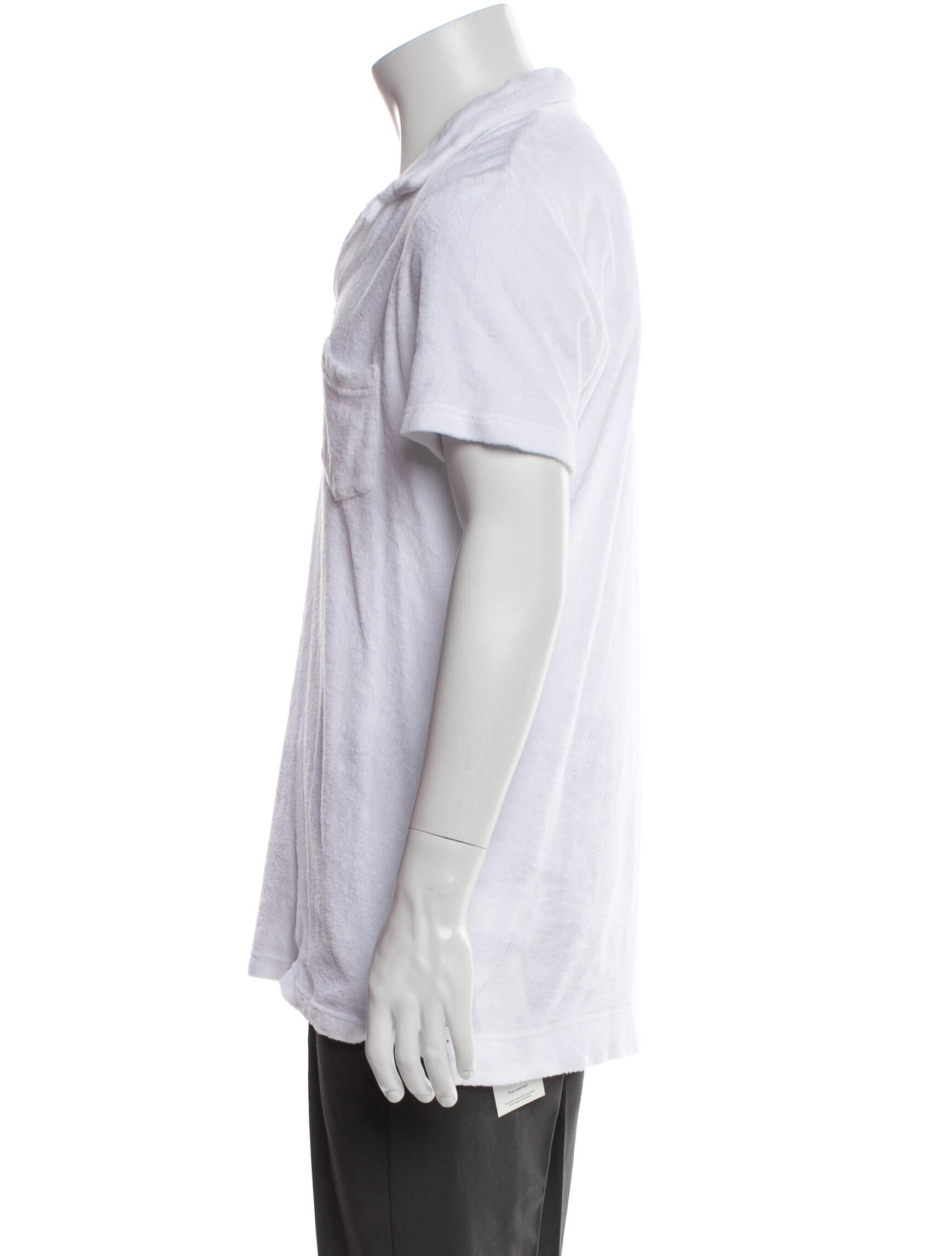 Orlebar Brown V-Neck Short Sleeve Polo Shirt