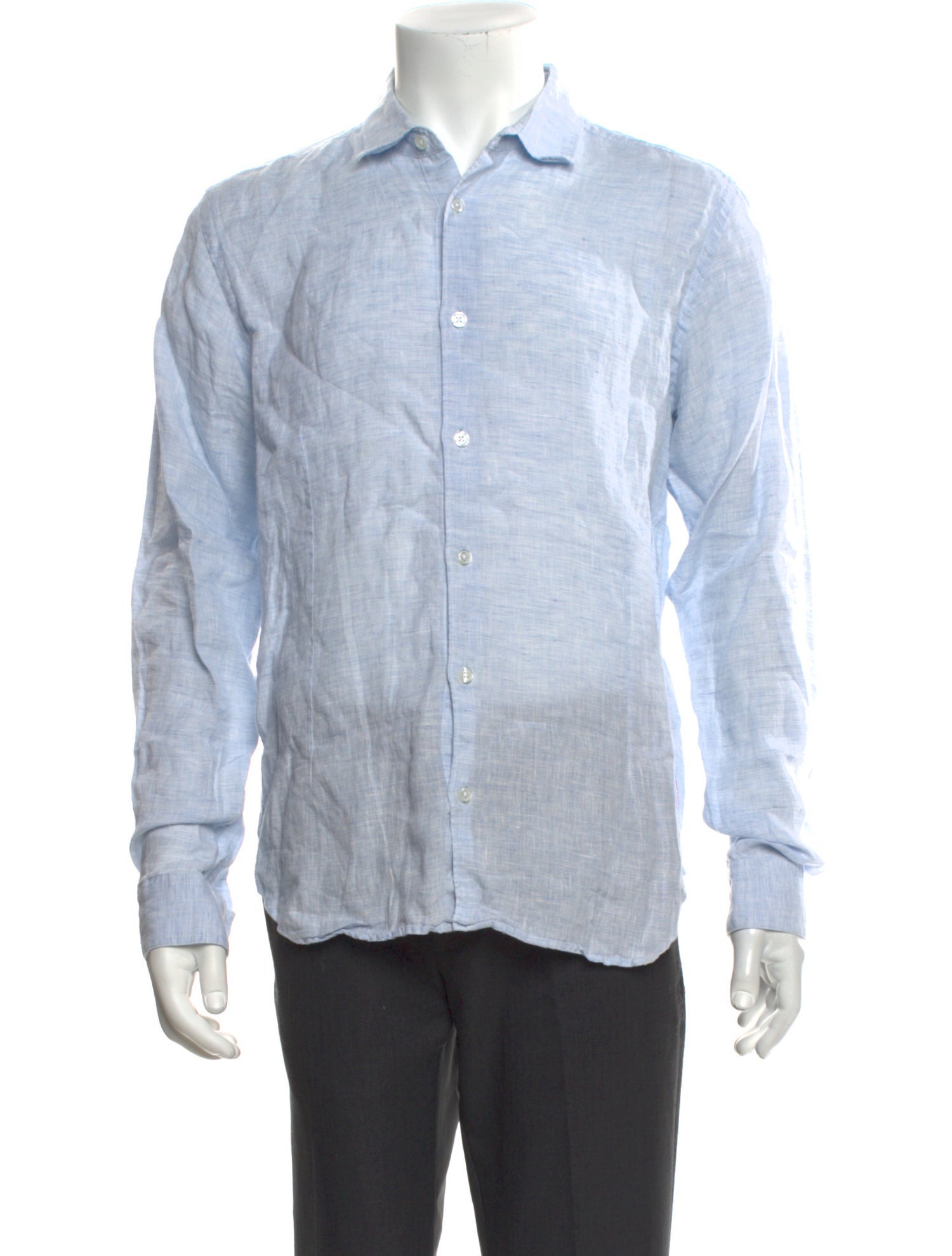 Orlebar Brown Linen Long Sleeve Shirt