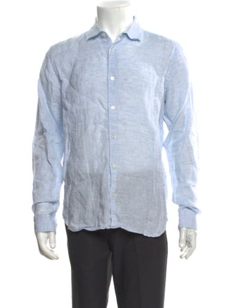 Orlebar Brown Linen Long Sleeve Shirt