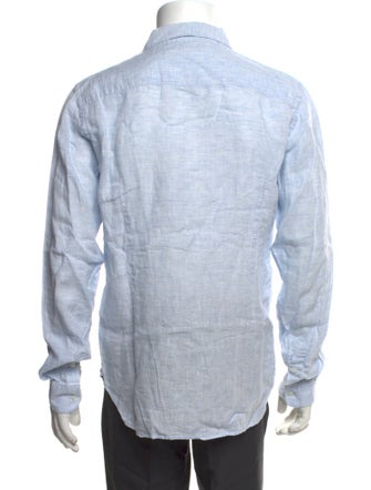 Orlebar Brown Linen Long Sleeve Shirt