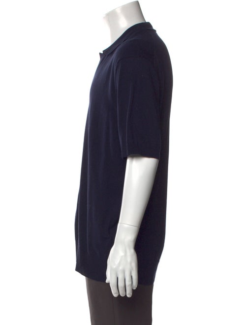 Orlebar Brown V-Neck Short Sleeve Polo Shirt