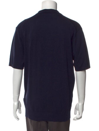 Orlebar Brown V-Neck Short Sleeve Polo Shirt