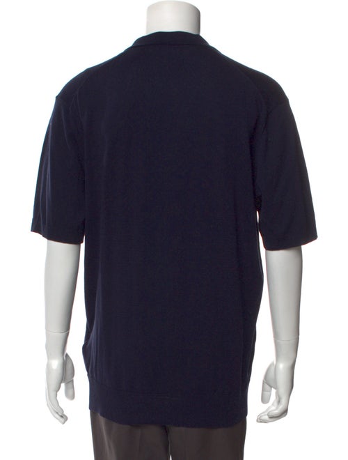 Orlebar Brown V-Neck Short Sleeve Polo Shirt