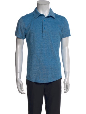 Orlebar Brown Collar Short Sleeve Polo Shirt