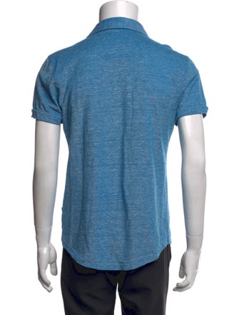 Orlebar Brown Collar Short Sleeve Polo Shirt