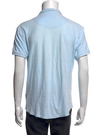 Orlebar Brown Collar Short Sleeve Polo Shirt