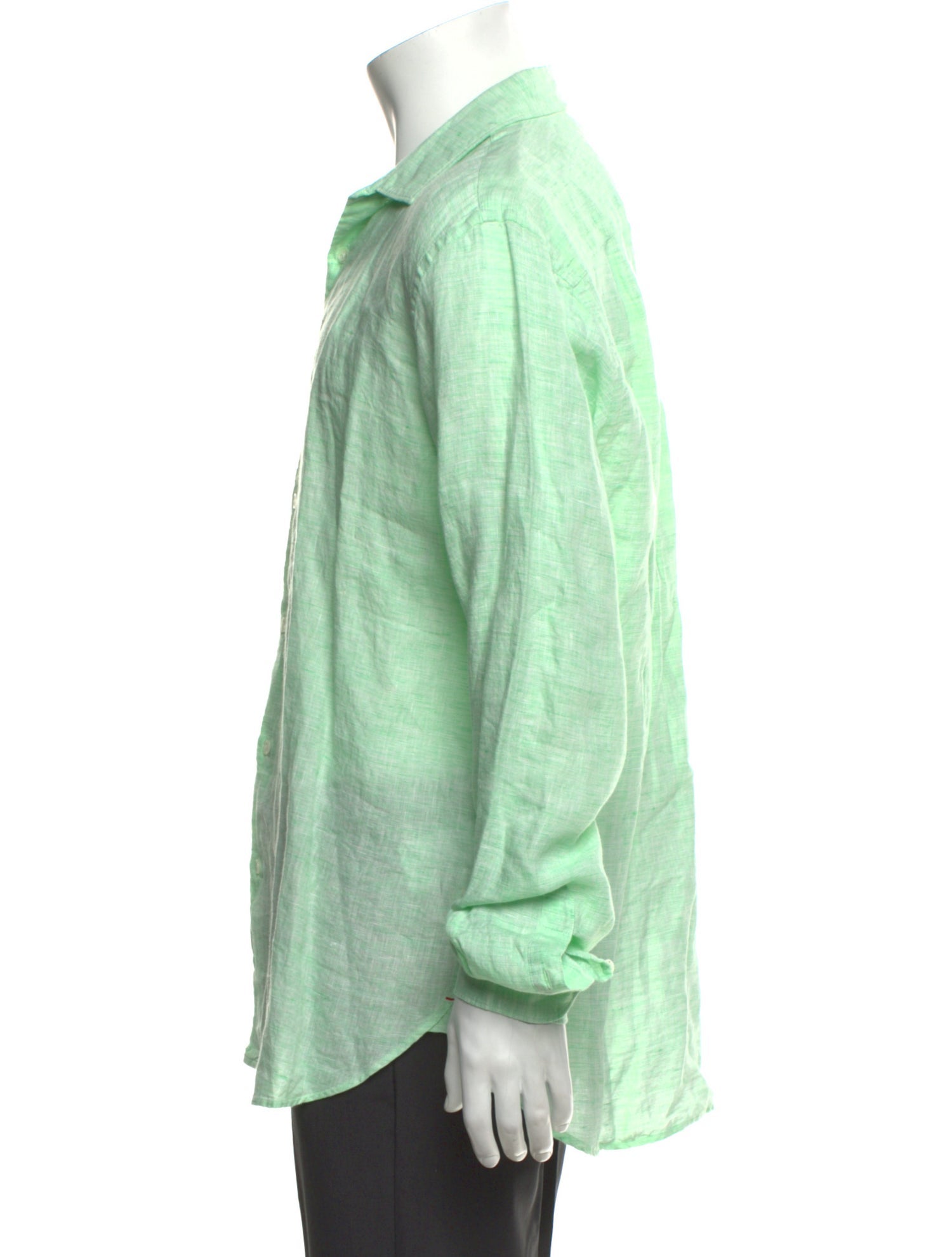 Orlebar Brown Linen Long Sleeve Shirt