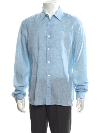 Orlebar Brown Linen Long Sleeve Shirt