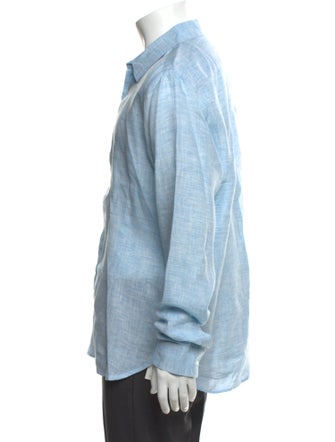 Orlebar Brown Linen Long Sleeve Shirt
