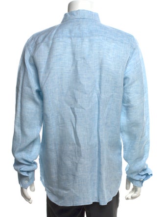 Orlebar Brown Linen Long Sleeve Shirt