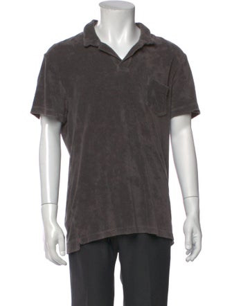 Orlebar Brown Collar Short Sleeve Polo Shirt