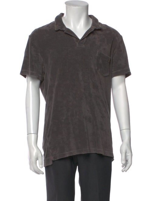 Orlebar Brown Collar Short Sleeve Polo Shirt