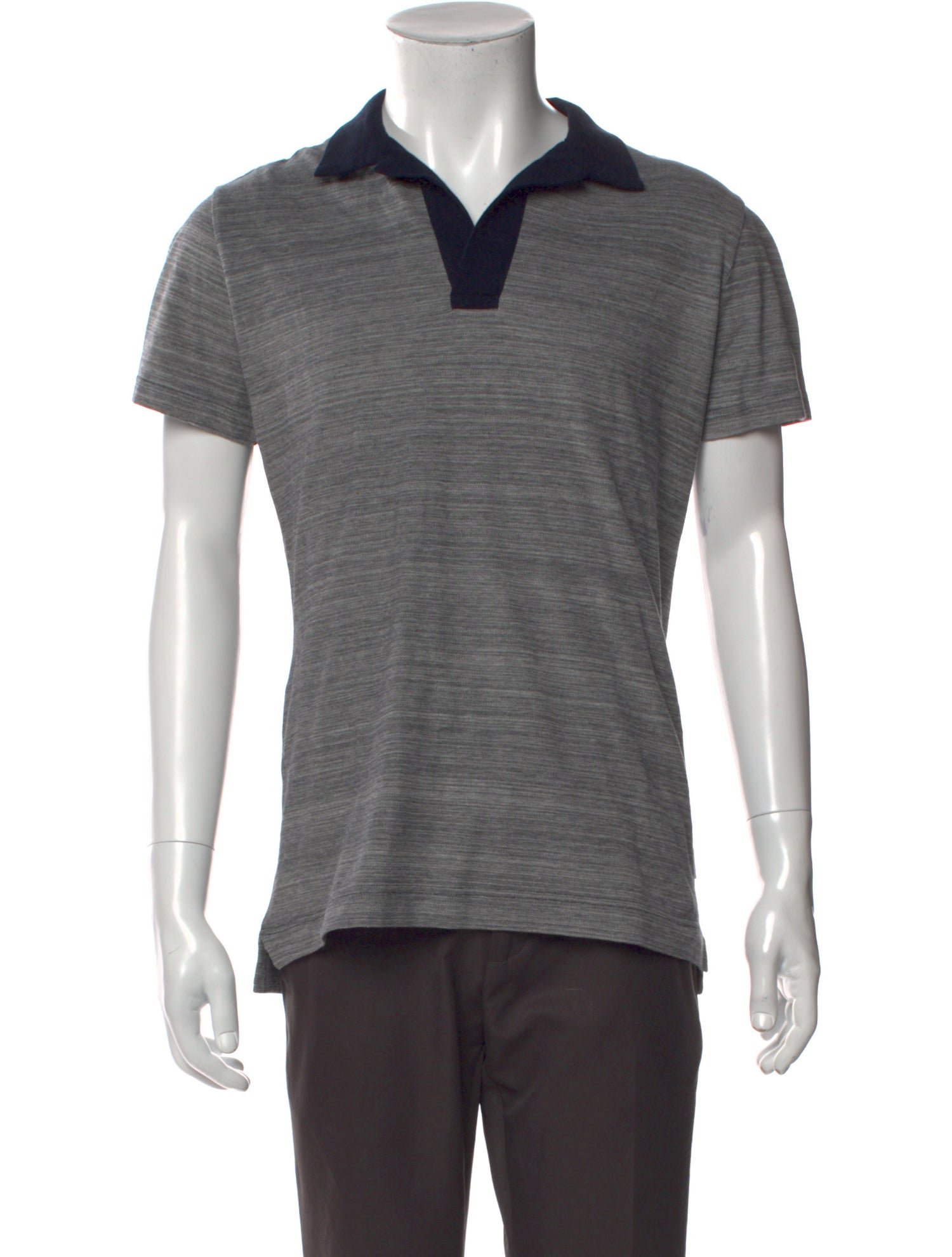 Orlebar Brown V-Neck Short Sleeve Polo Shirt