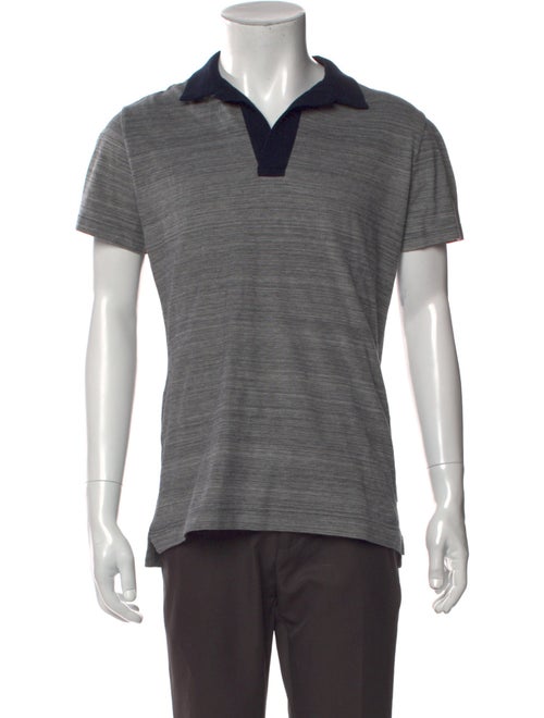 Orlebar Brown V-Neck Short Sleeve Polo Shirt
